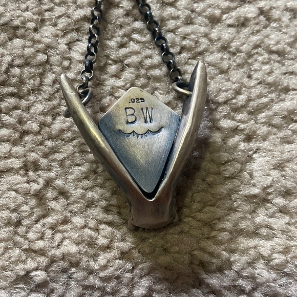 **SOLD ON MERC** Baroness Wolfe | Bastet Pendant Necklace - Picture 6 of 6